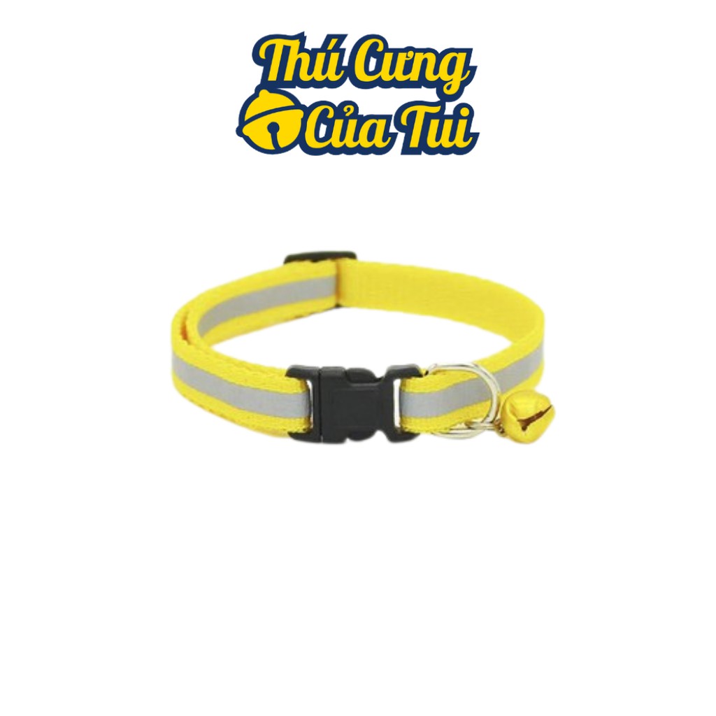 Vòng Cổ Dạ Quang Cho Chó Mèo Dưới 5kg - Thú Cưng Của Tui