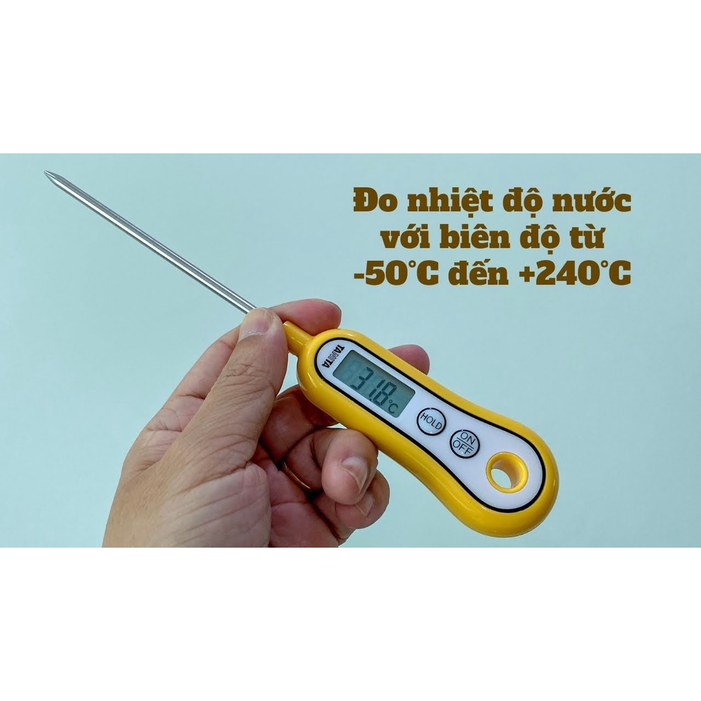 Nhiệt kế đo nhiệt độ sữa - thực phẩm Tanita T533