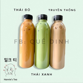 TRÀ SỮA THÁI XANH, THÁI ĐỎ HANNIE