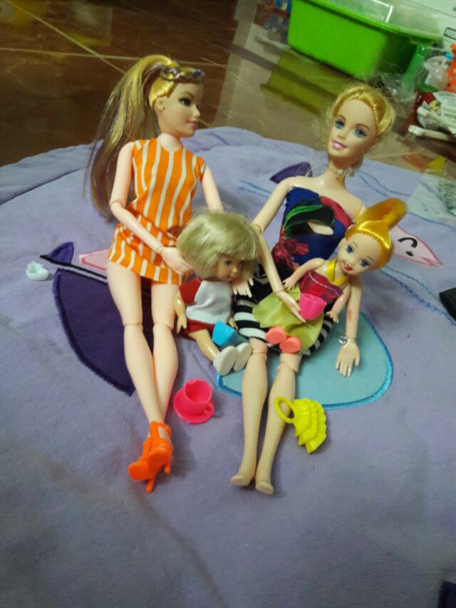 Combo dụng cụ phụ kiện Barbie