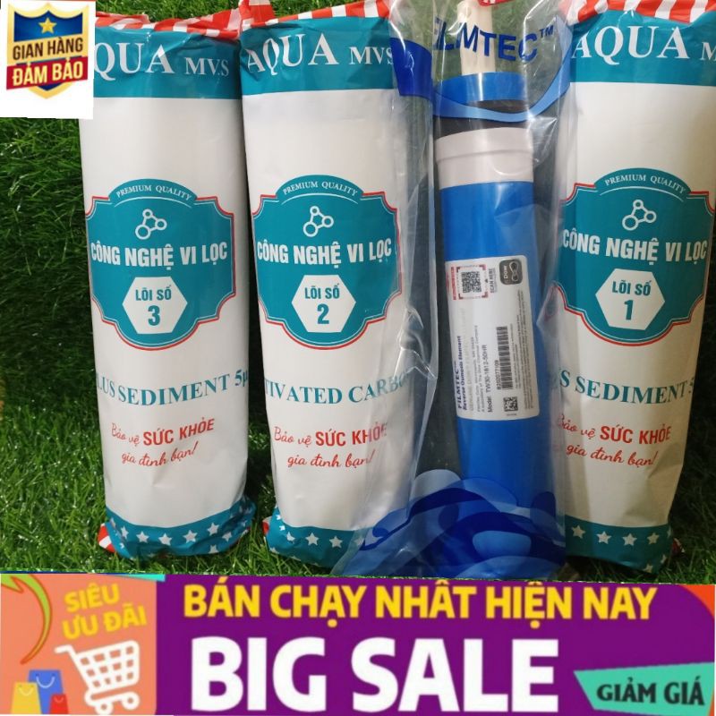 Màng RO DOW FILMTEC lõi số 4 combo lõi lọc 1,2,3