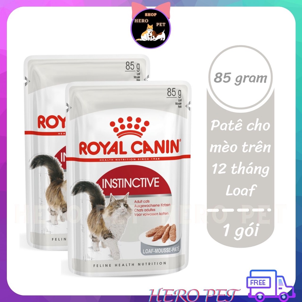 Pate Royal Canin Cho Mèo Lớn Instinctive 85g - Heropet