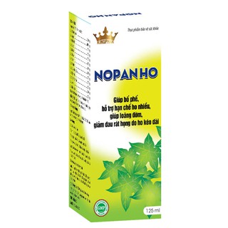Siro NOPANHO- Bổ phế, giảm ho, làm loãng đờm, giảm ho kéo dài