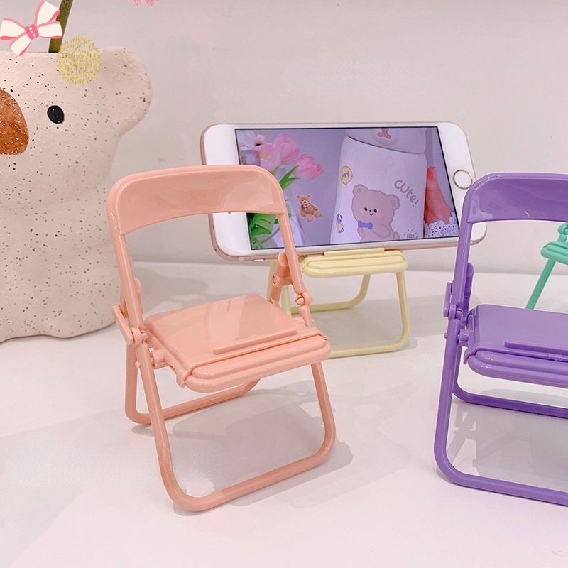 Đế Đỡ Điện Thoại Hình Ghế Ngồi Cho iPhone/iPhone/Samsung YR