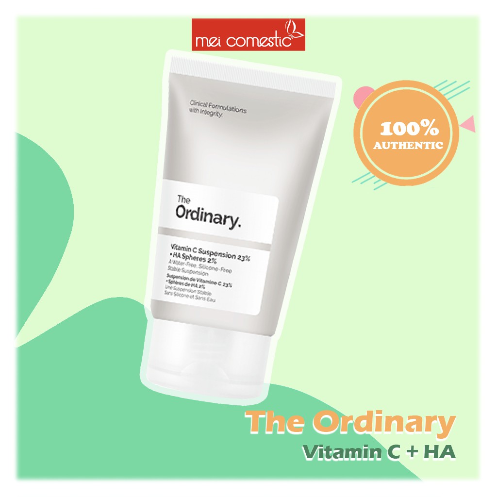 Kem Dưỡng Sáng Da The Ordinary Vitamin C Suspension 23% + HA Spheres 2% 30ml