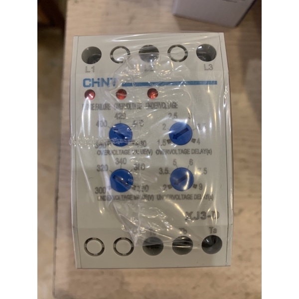 Rơ le bảo vệ XJ3-D bảo vệ nhiều chức năng cao áp ,thấp áp ,bảo vệ mất pha , ngược pha 3p/380v
