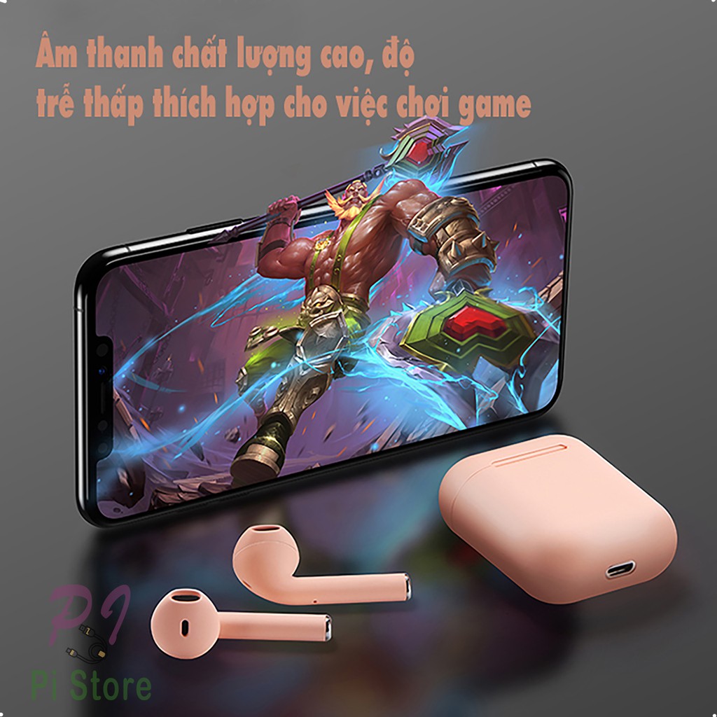 [Bán Lỗ Xả Kho] Tai nghe nhét tai không dây Bluetooth 5.0 TWS i12 thời trang cá tính | BigBuy360 - bigbuy360.vn
