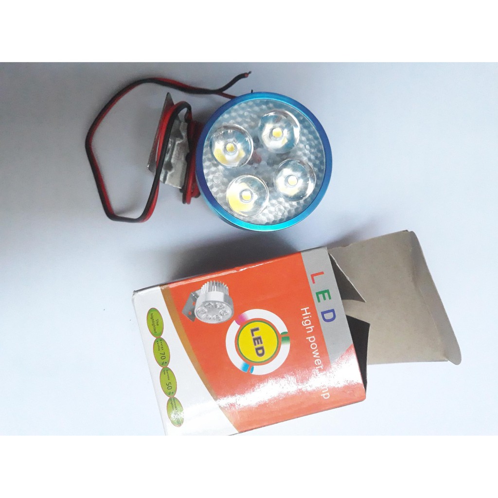 Đèn trợ sáng - 4 nhân Led siêu sáng