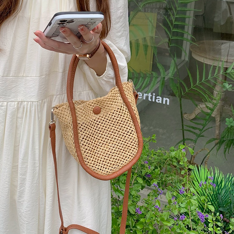 Túi Rơm Đeo Chéo Phong Cách Pháp Gylb321