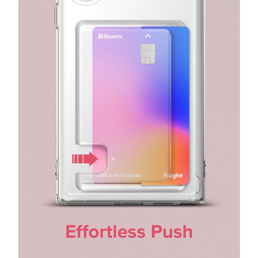 Ốp lưng Ringke Fusion Card Galaxy S22 Ultra / S22 Plus - Nhập khẩu Hàn Quốc