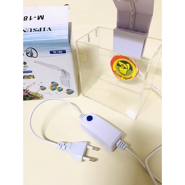 Đèn LED kẹp thành hồ cá thuỷ sinh M180