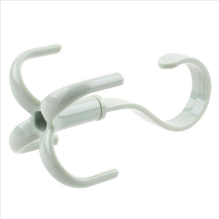 Móc treo đồ 4 chấu xoay 360 độ chịu lực tốt- Hình Móc Câu Treo Đồ,Giày Dép,Quần Áo, Túi Xách Tiện Dụng / A039_Móc 4 Chấu