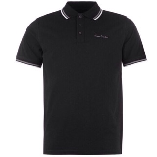 Áo thun polo pierre cardin black sz m 540779-03