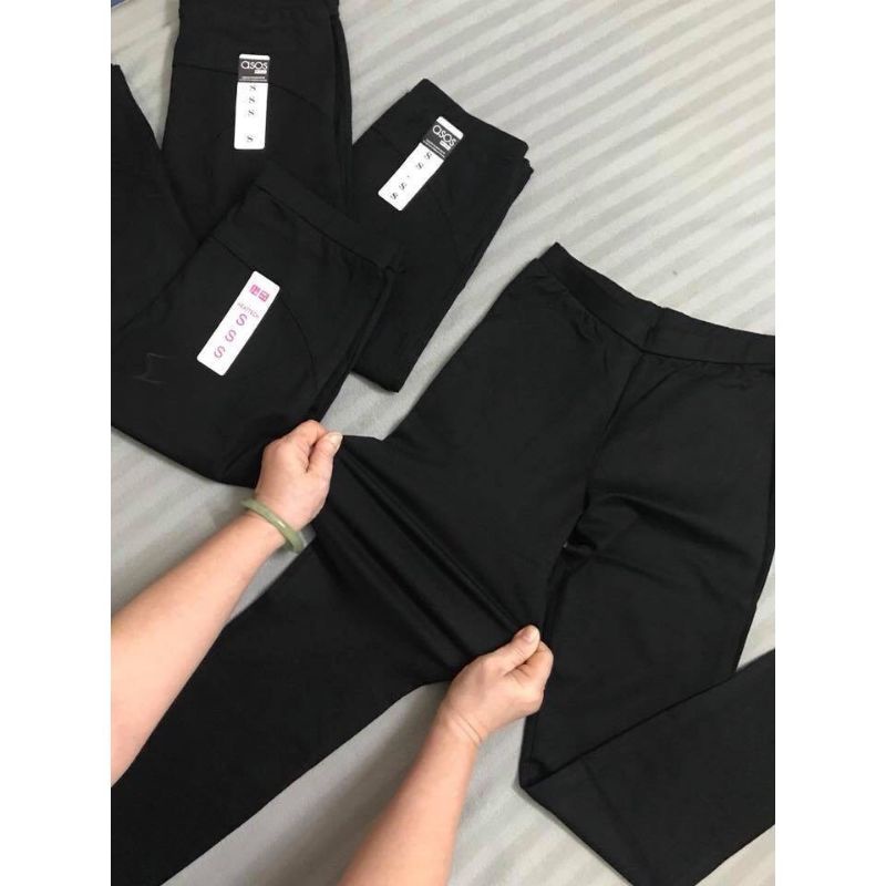 Cotton 100% - Quần legging nữ Nâng Mông An Phú co giãn vải đẹp, gym, yoga