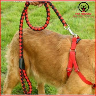 Bộ dây dắt yếm ( dây dắt yên ngựa) dành cho Chó Mèo - Nhiều Size