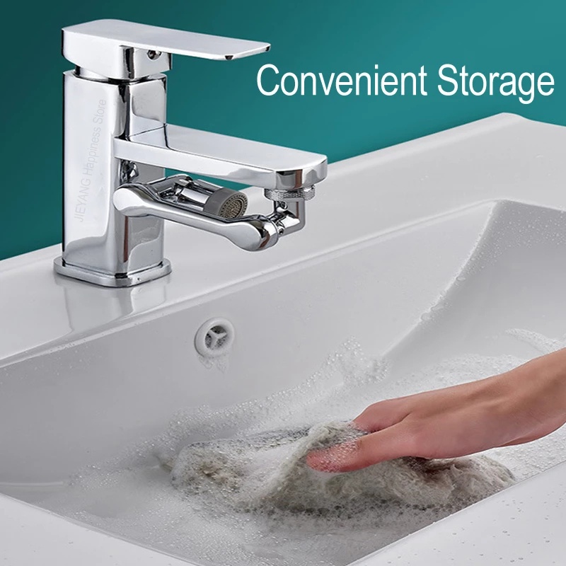 1080 Phổ Quát° Đầu Nối Dài Vòi Nước Bồn Rửa Chén Tiện Lợi