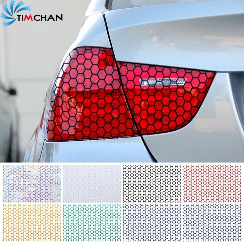1 Miếng Dán Phản Quang Nhiều Màu Sắc Tự Dính Trang Trí Đuôi Xe Hơi