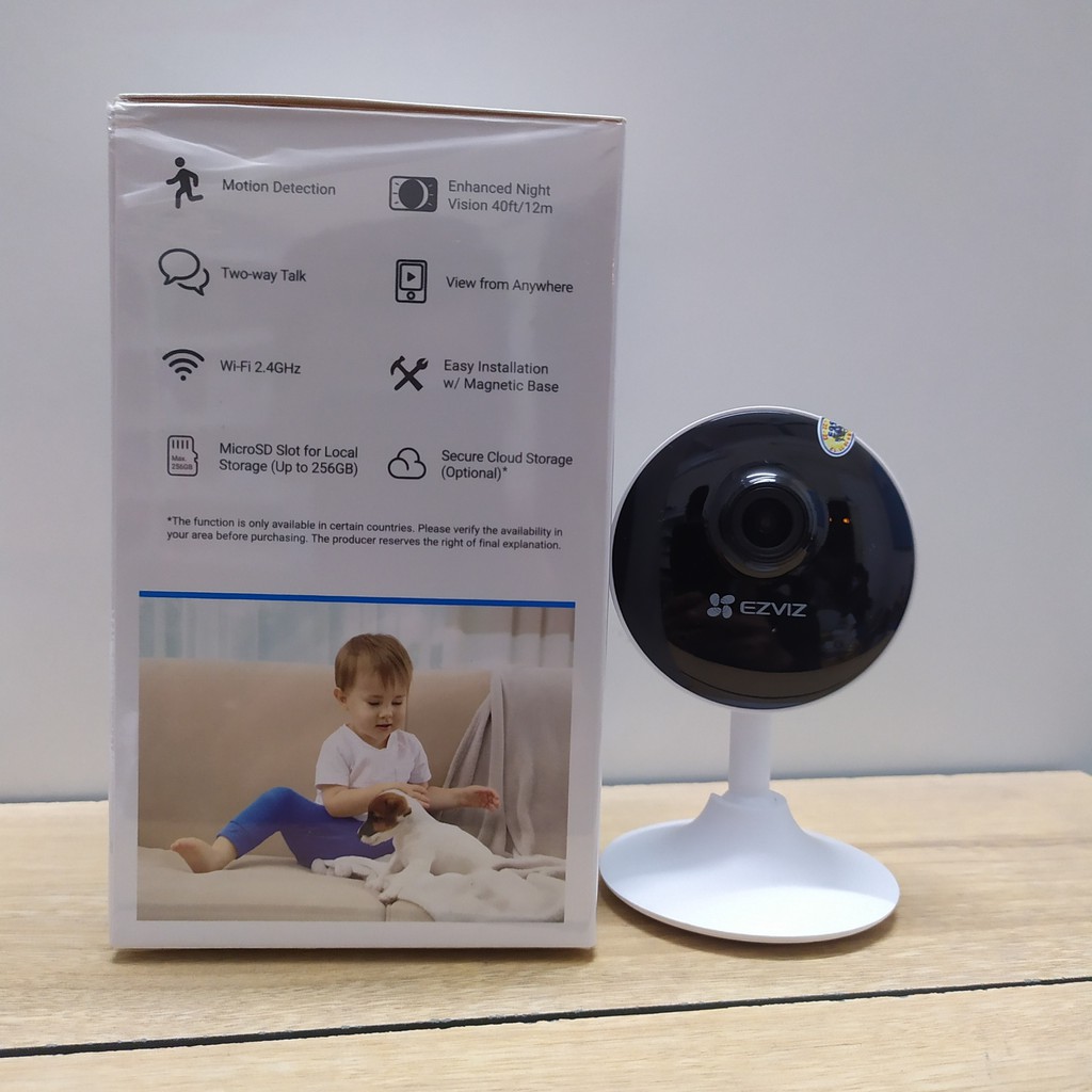 Camera wifi Ezviz C1C B -1080P Đàm thoại 2 chiều ,Tích hợp míc thu âm thanh, Hình ảnh Full HD - BẢO HÀNH 24 Th | BigBuy360 - bigbuy360.vn