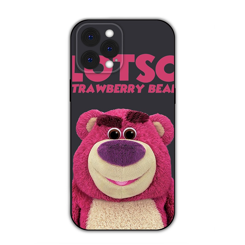 Ốp điện thoại iphone Gấu hồng thời trang cho iphone 6/6plus/7/7plus/8/8plus/x/xr/xs/11/12/13/14pro/max/promax tr416