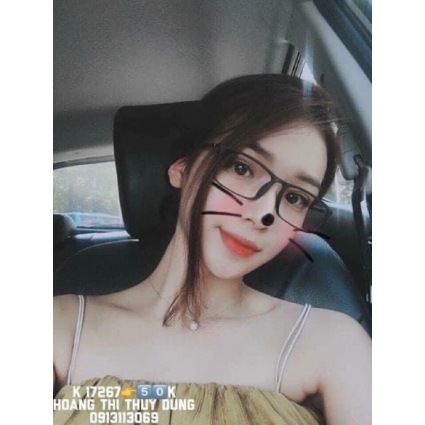 Kính gọng dẻo tata form vuông siêu hot 2022