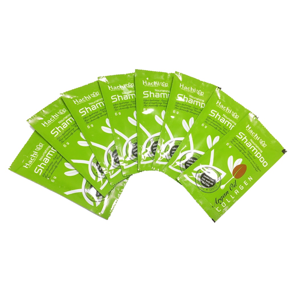 Dầu gội xả HACHI VIETNAM ® Dây 6g x 12 gói