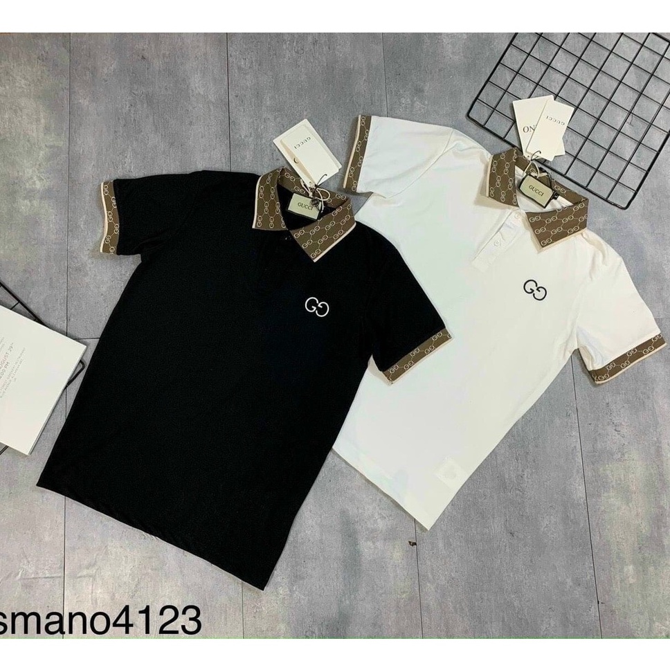 Áo thun nam polo cổ bẻ họa tiết phong cách cao cấp-chất cotton chuẫn from Lady-Hn Store88 mã08