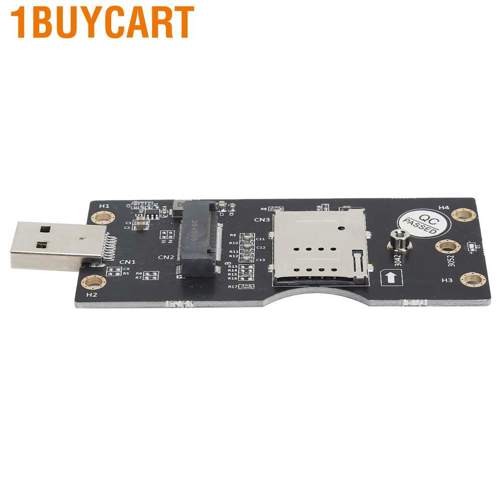 1buycart Riser Card NGFF to SIM 3G/4G/5G Module USB 3.0 Adapter for Desktop Computer Laptop