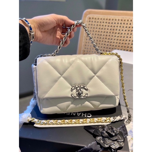 Túi CHA N E L C19 bag ô trám to fullbx