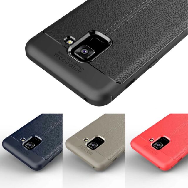 ỐP LƯNG GALAXY A8, A8+ 2018 VÂN DA DERMA