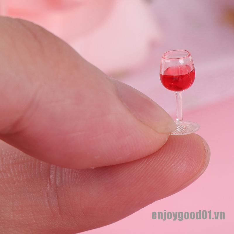 Mô Hình Ly Rượu Mini Tỉ Lệ 1 / 12 Trang Trí Nhà Búp Bê