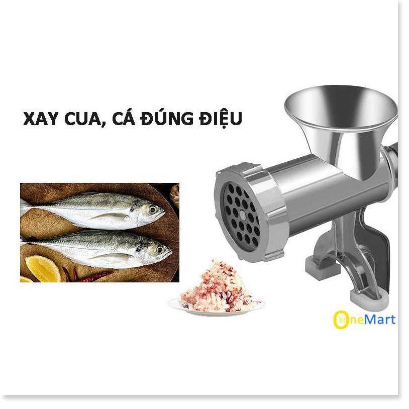 Máy xay thịt bằng tay  BH 1 THÁNG  Máy xay thịt bằng tay đế kẹp bàn, chất liệu cao cấp không gỉ, an  toàn 5731