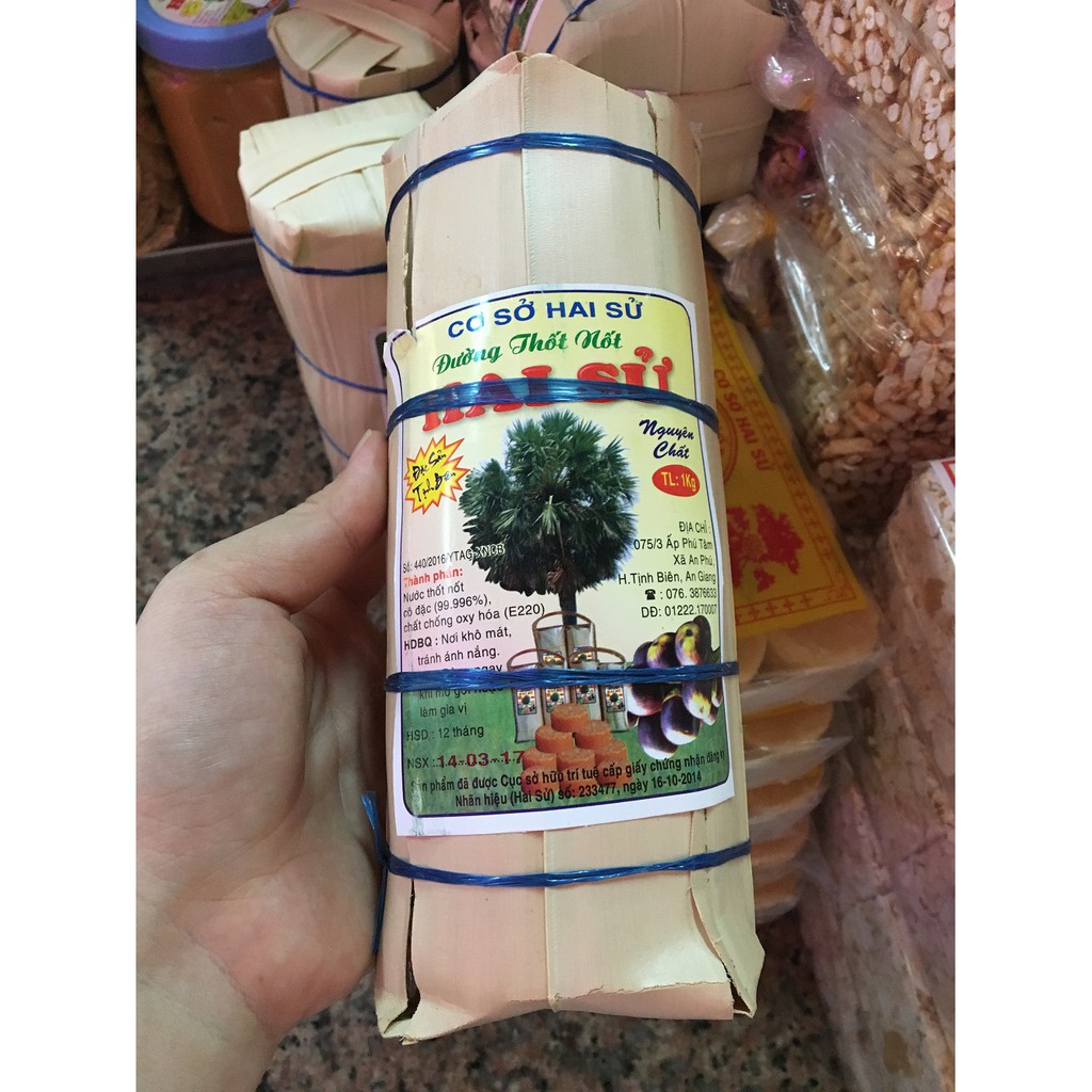 SỈ 10KG đường thốt nốt - đặc sản châu đốc