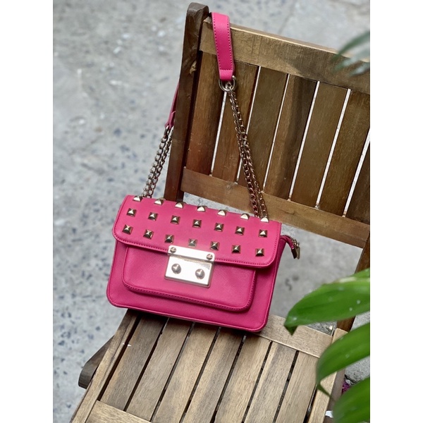 Túi MK hồng - Hàng si