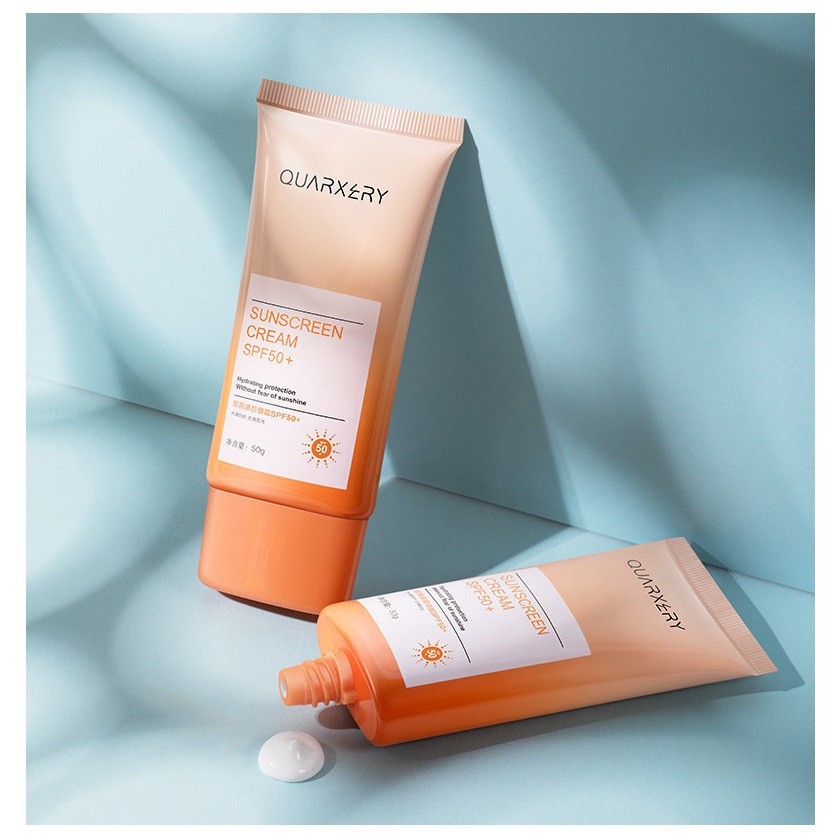 [SỐC HÈ]Kem Chống nắng Quarxery Suncream SPF50+ ngăn tia UV bảo vệ làn da dưới ánh nắng dưỡng da mềm mịn giá siêu rẻ