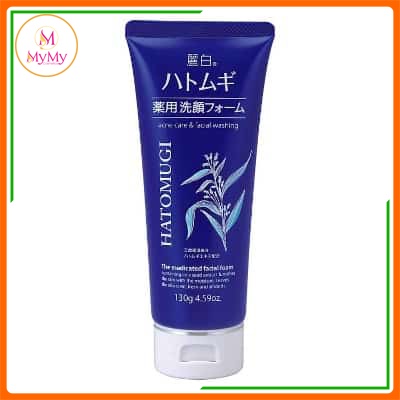 Sữa Rửa Mặt Hatomugi Naturie ý dĩ trắng da CHÍNH HÃNG - Srm Sửa Rửa Mặt Tạo Bọt Cho Da Dầu , Da Khô,