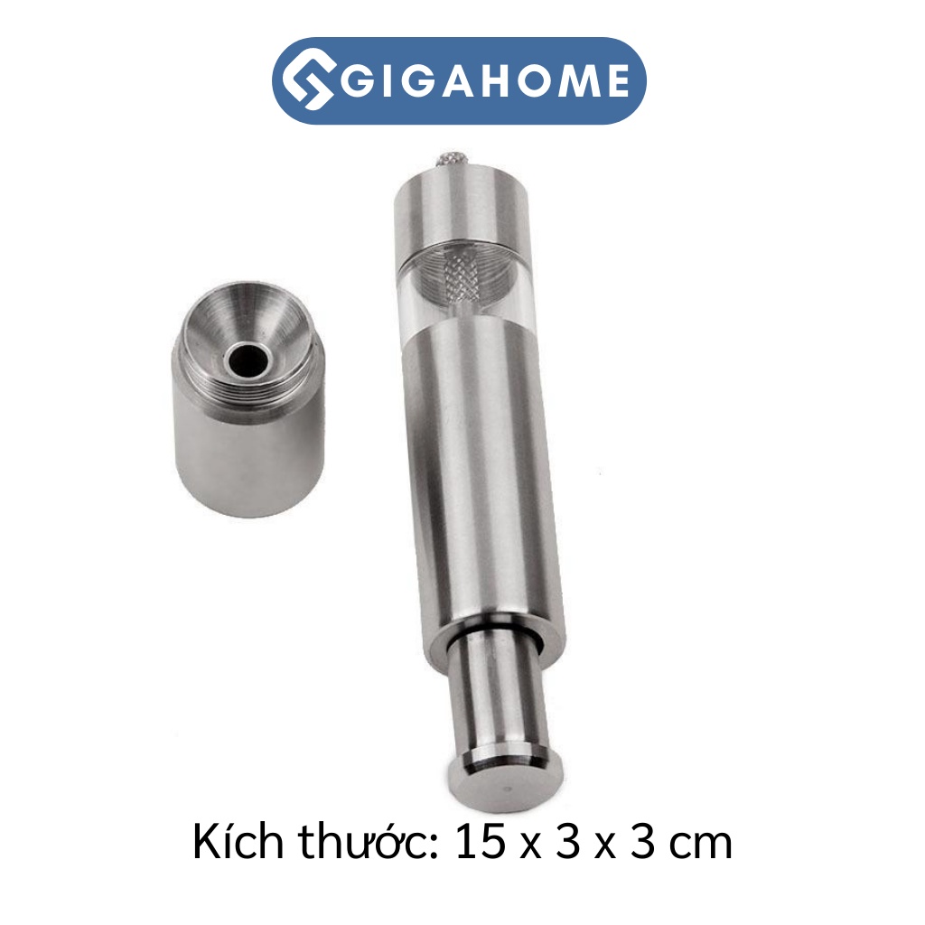 Lọ Xay Tiêu, Hạt Khô Inox Cầm Tay GIGAHOME Tốc Độ Nhanh, Dễ Dàng 4161