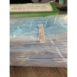 khẩu trang y tế 4 lớp Trí Đức (chính hãng)
