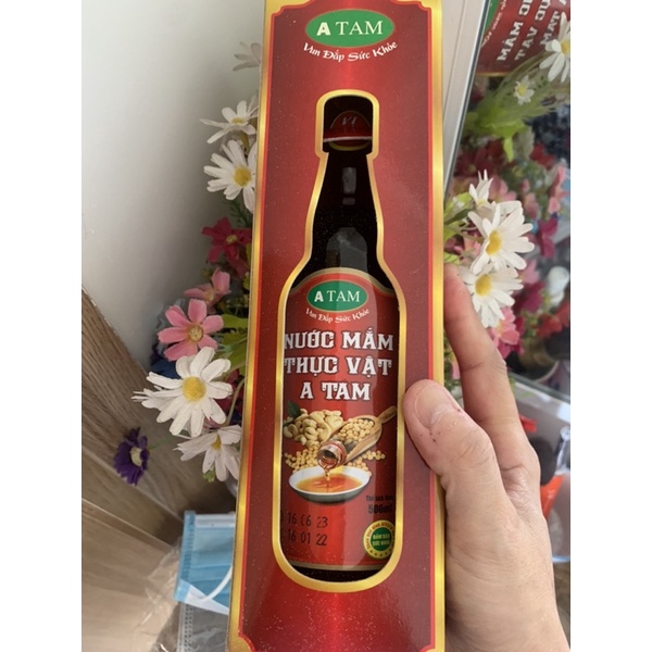 500ml Nước mắm chay cao cấp/ chai thuỷ tinh