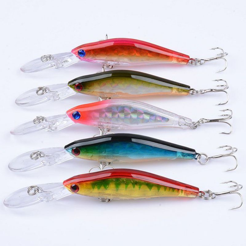 Mồi Câu Cá Giả - Mồi Câu Lure dài 9,5 cm nặng 7,1 gam nhạy cá