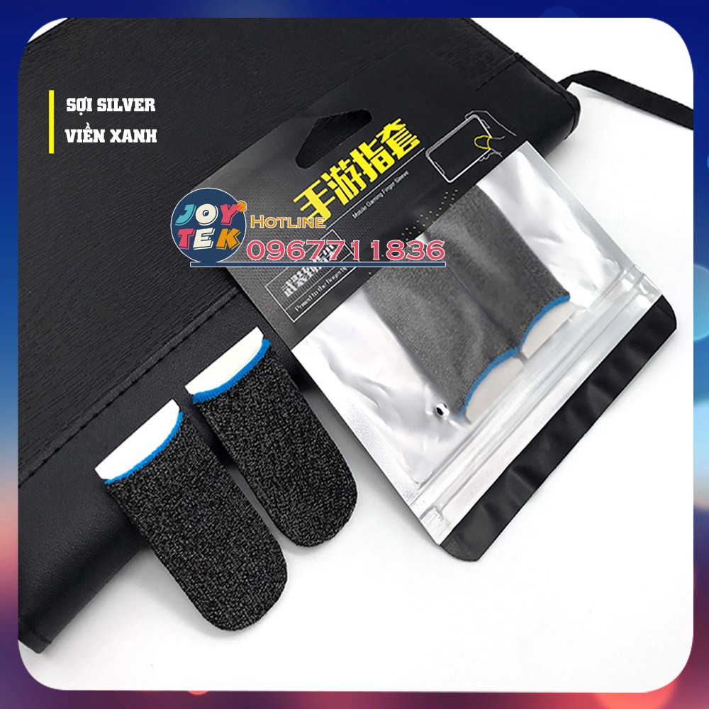 Bao tay chơi game finger sleeve chơi PUBG Liên quân chống mồ hôi cực nhạy co giãn cực tốt