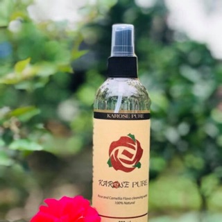 NƯỚC LAU MẶT HOA HỒNG hữu cơ KAROSE Pure date mới
