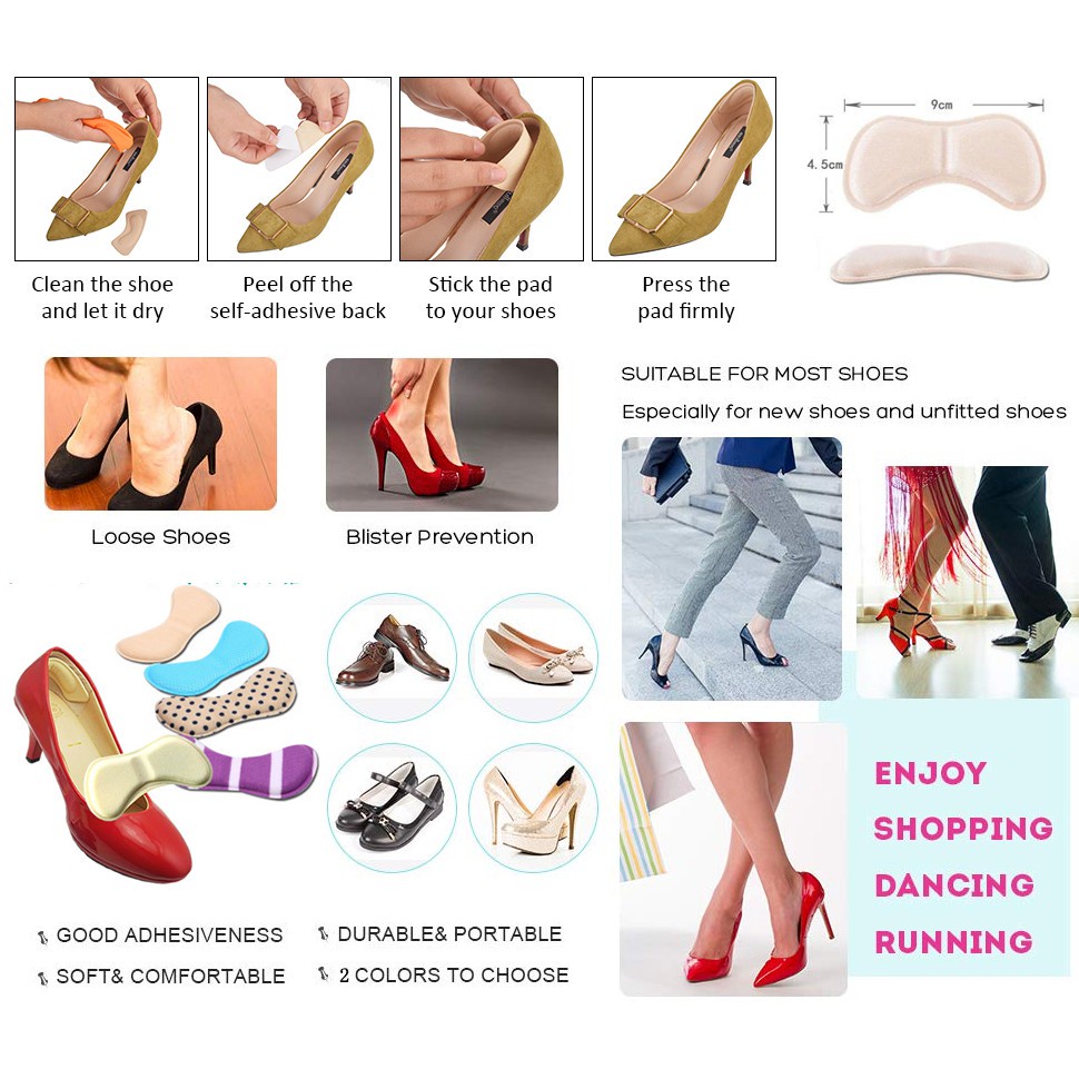 Miếng Dán Gót Chân Chống Đau Tiện Dụng Chất Lượng Cao