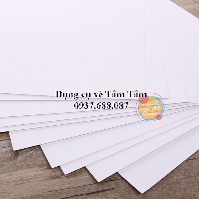 Giấy vẽ chì , truyền thần , bút line - roki 180gsm  [  ]