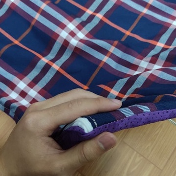 Đệm gấp văn phòng thông minh có khóa tháo, nệm gấp văn phòng size 168cm x 58cm x 3cm.