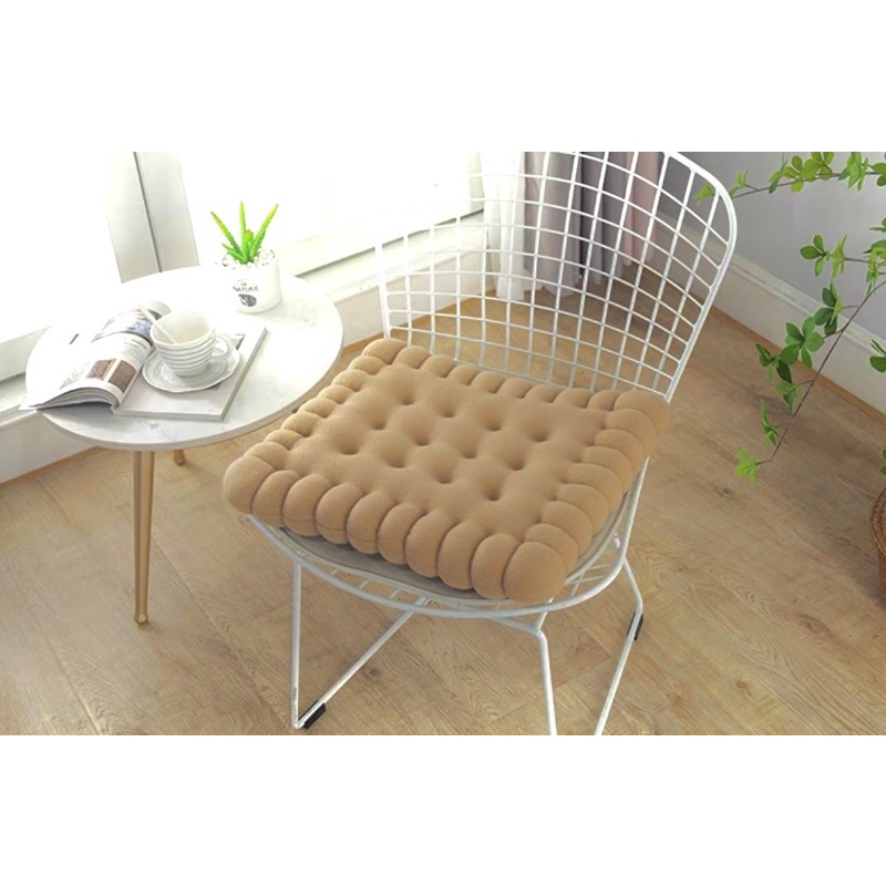 Đệm Ngồi, Đệm Lót Ghế Ngồi Thoải Mái Hình Bánh Quy Derco Phòng Khách, Phòng Ngủ- Kanta Store