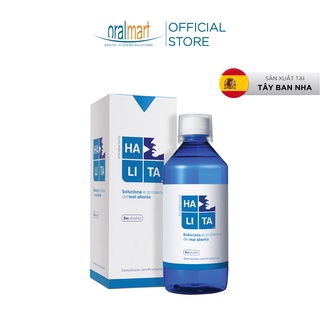 Halita Mouthwash chai 500ml - Nước súc miệng HALITA ức chế tác nhân gây hôi miệng, cho hơi thở thơm mát