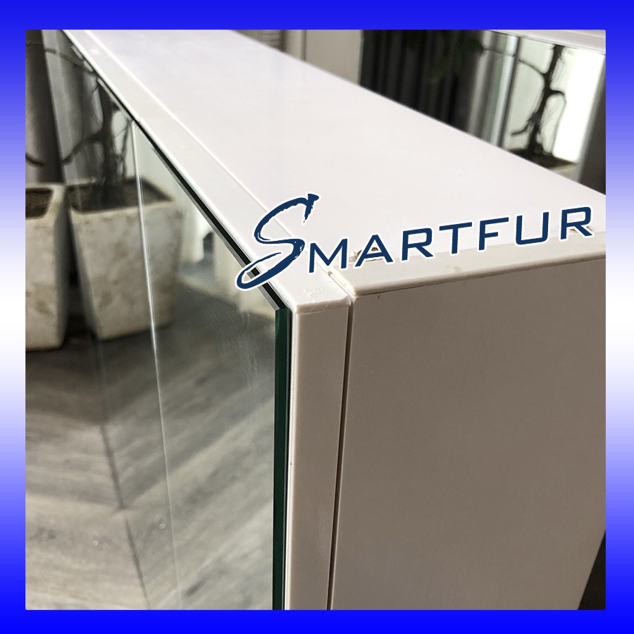 Tủ gương thông minh nhựa PVC cao cấp không thấm nước, đèn Led chiếu sáng và công nghệ chống mờ hơi nước nóng dài 60cm. | BigBuy360 - bigbuy360.vn