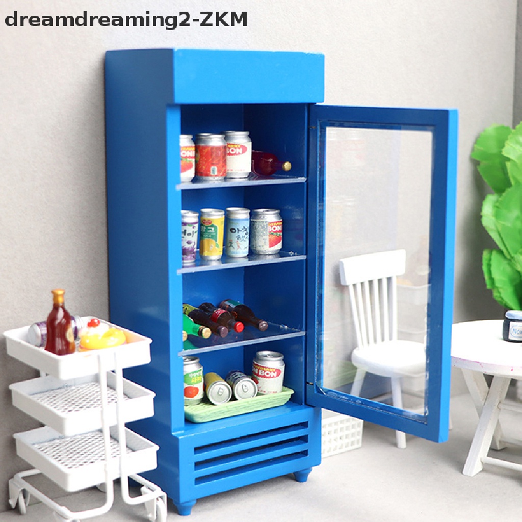 Tủ Lạnh Mini 1 / 12 Trang Trí Nhà Búp Bê 2