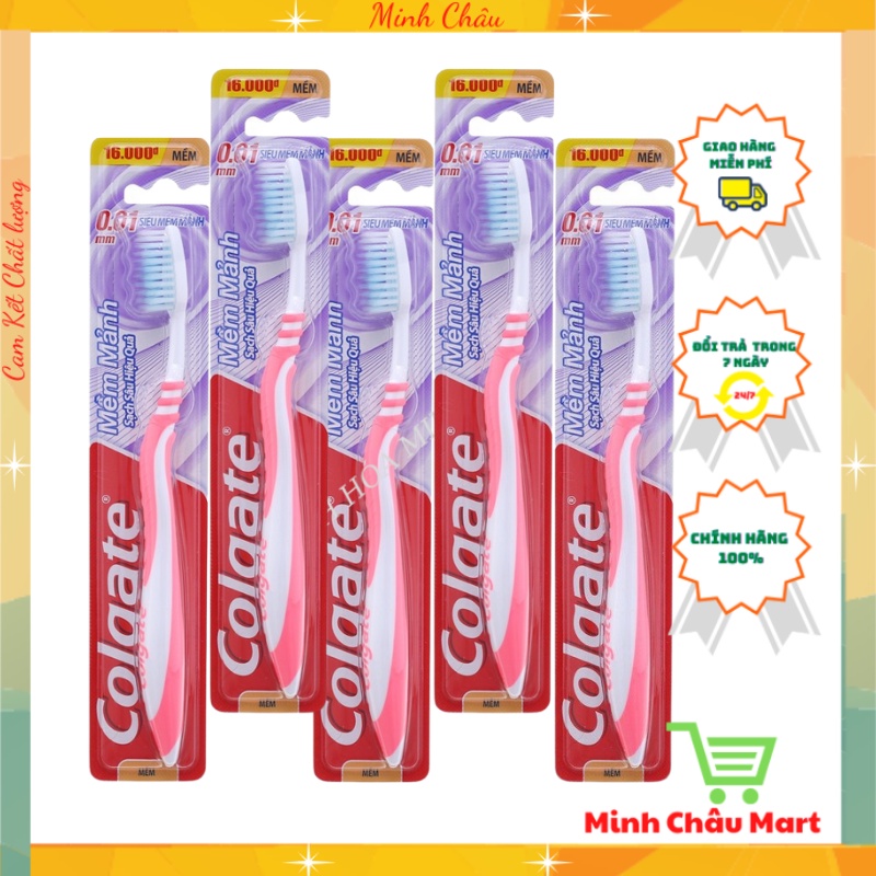 Bàn Chải Colgate Mềm Mảnh Sạch Sâu Hiệu Quả