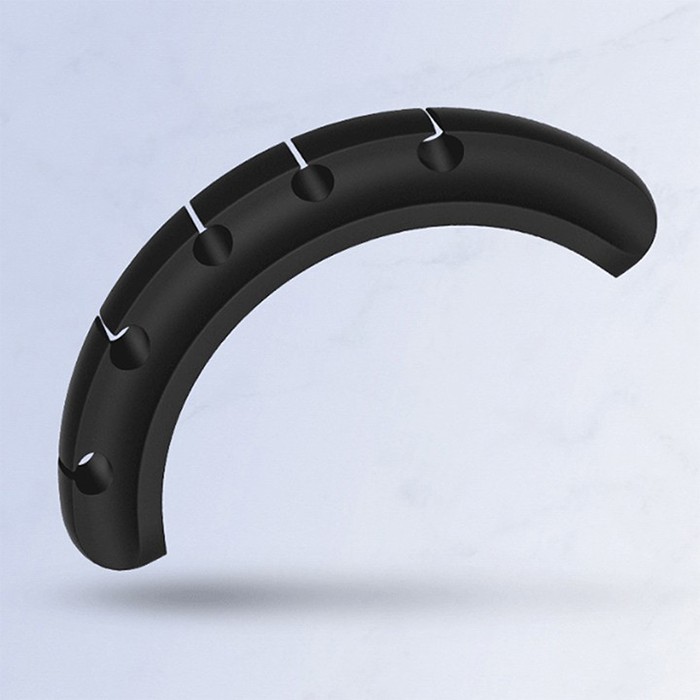 Kẹp Giữ Cáp Sạc Điện Thoại Dây Điện Đa Năng Dán Bàn Bằng Silicon Cao Cấp RET023